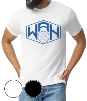 We All Hoop Dark Blue Logo